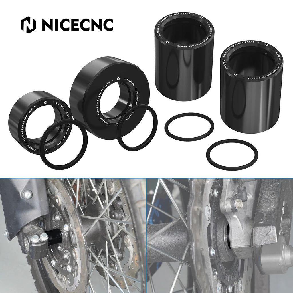 For 2019-2024 Yamaha Tenere 700 Motorcycle Front/Rear Wheel Spacers Kit for Yamaha Tenere 700 Rally Edition Tenere700  2020-2024