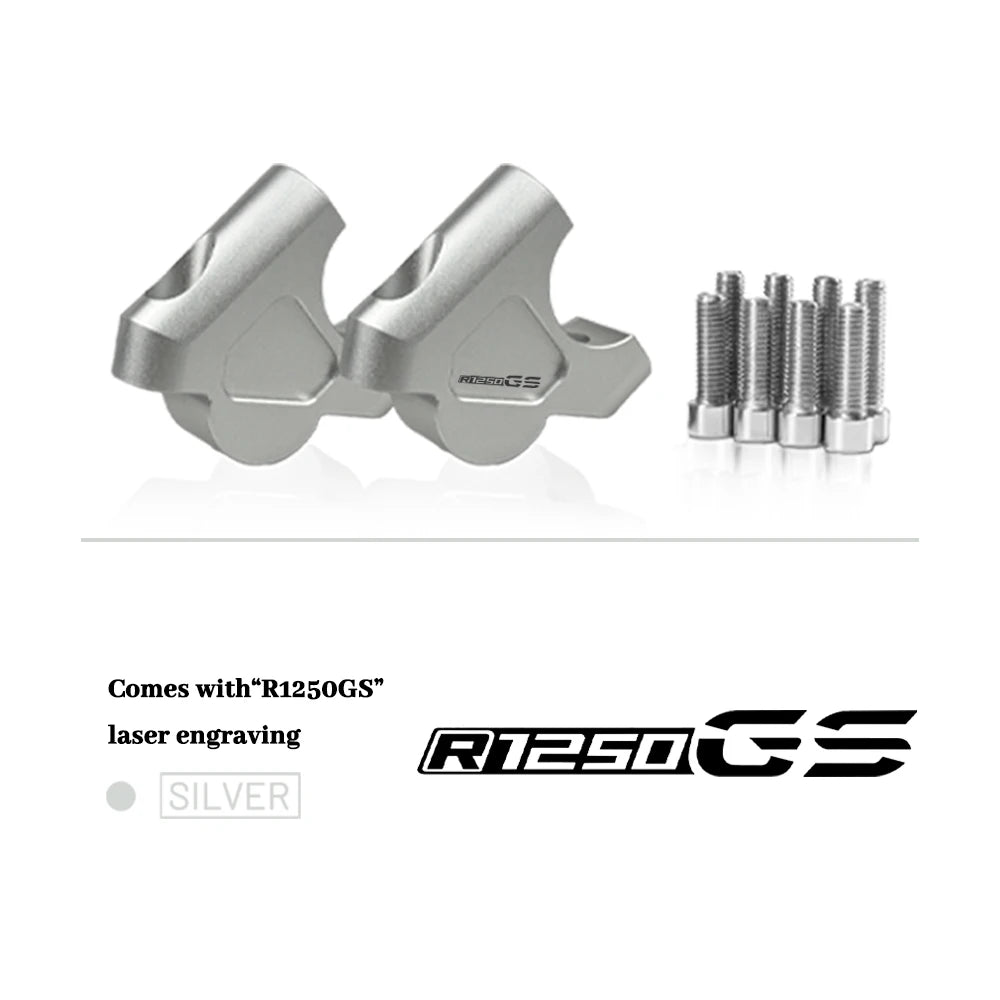 For BMW R1250GS R 1250 GS R1200GS LC Adventure ADV S1000XR Motorcycle  Handlebar Riser 32MM Drag Handle Bar Clamp Extend Adapter