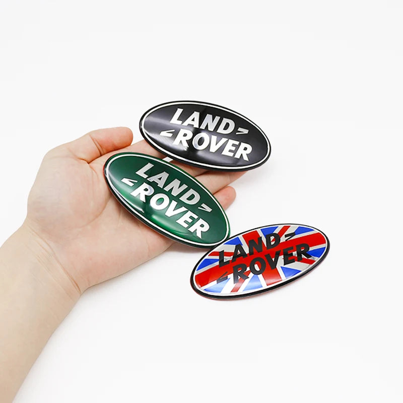 10.5x5.3cm Car Original Front Grille Badge Replace Emblem Lid Logo For Land Discovery Rover Range Rover Defender Guardian Evoque