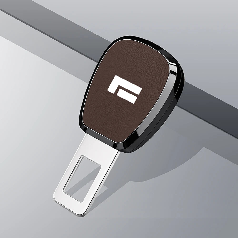 Car Seat Belt Extension Buckle Aluminum Alloy Clip Buckle Fit For BAIC JISHI polestone 01 Rox 01 Interior Modified Accessories