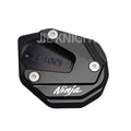 2024 For Kawasaki NINJA NINJA650 Ninja1000sx Ninja 650 1000sx CNC Motorcycle Kickstand Pad Foot Side Stand Extension Pad