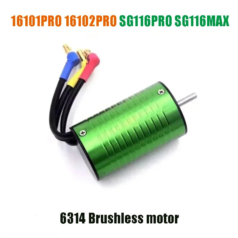 16102PROSCY 16101 PRO  SG116MAX RC Automotive Aluminum Parts Suspension Arm Steering Assembly Drive Shaft Gear Upgrade Metal Kit