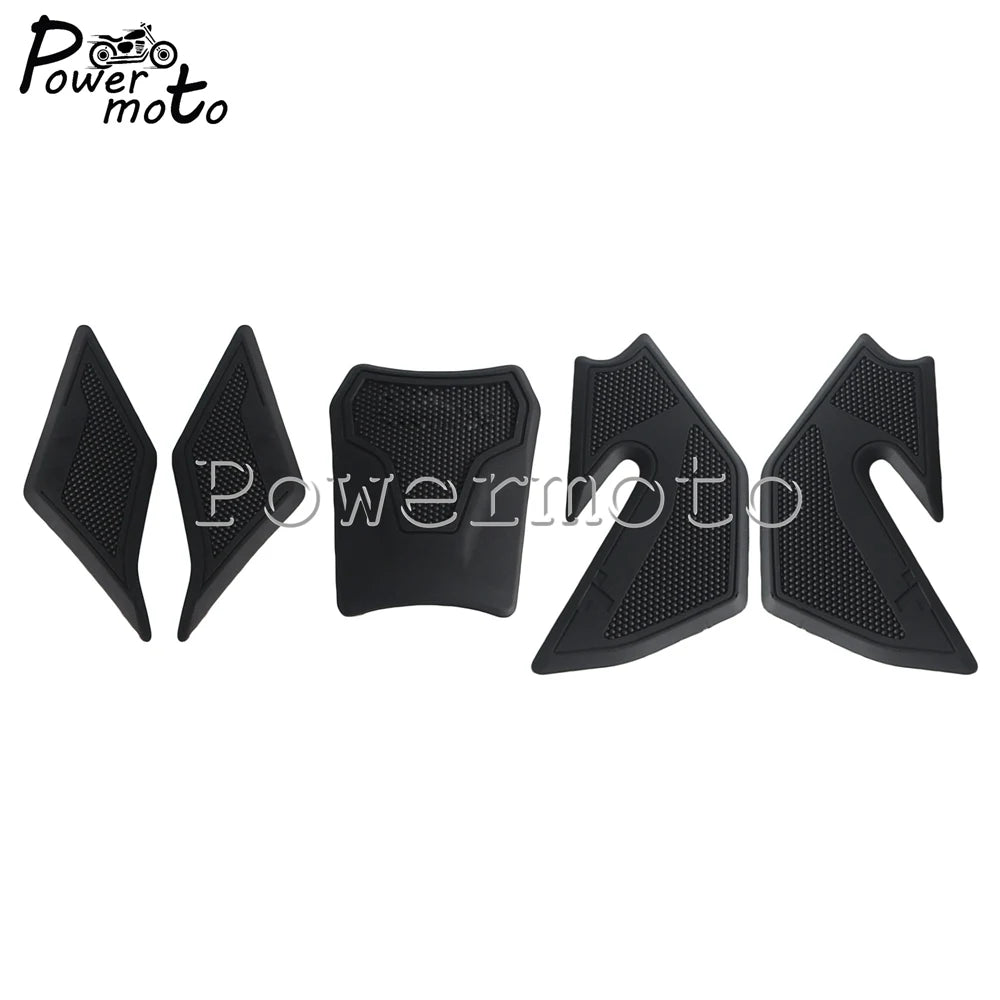 Slip Resistant Fuel Tank Side Grip Pad Rubber Anti Scratch Panel Cover Durable Protective Decal For Yamaha Tenere 700 2025