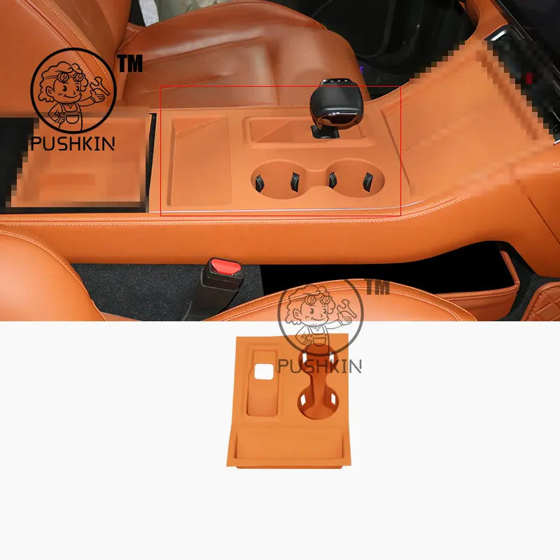 For ROX ADAMAS 2026 Polestones 01 ROX 01 Wireless Charging Silicone Pad Central Control Water Cup Anti Slip Dustproof And Pad