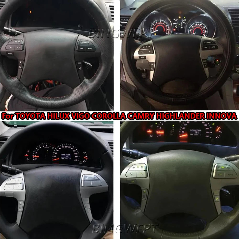 For TOYOTA HILUX VIGO COROLLA CAMRY HIGHLANDER INNOVA Multifunction Steering Wheel Audio Control Button Switch 84250-06180
