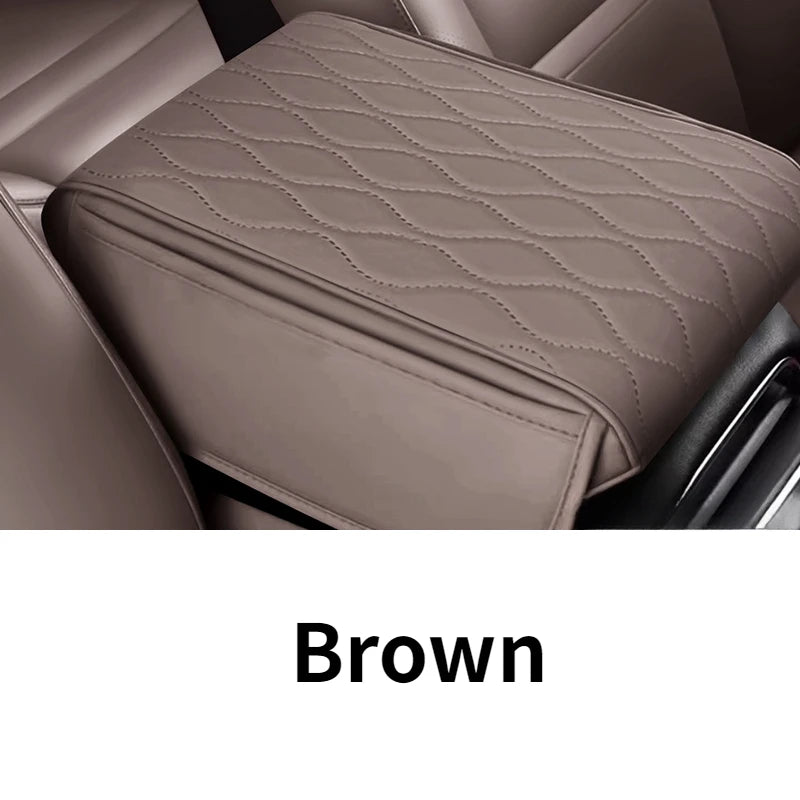 Car Armrest Box Protective Cover for BYD King DM-i 2022 2023 2024 Leather Memory Foam Height Pad Auto Center Cushion Support