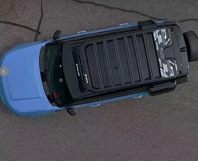 For Rox 01 Roof Rack + Spoiler Off-road Appearance Modification Part Platform Aluminum Alloy Special Accessories