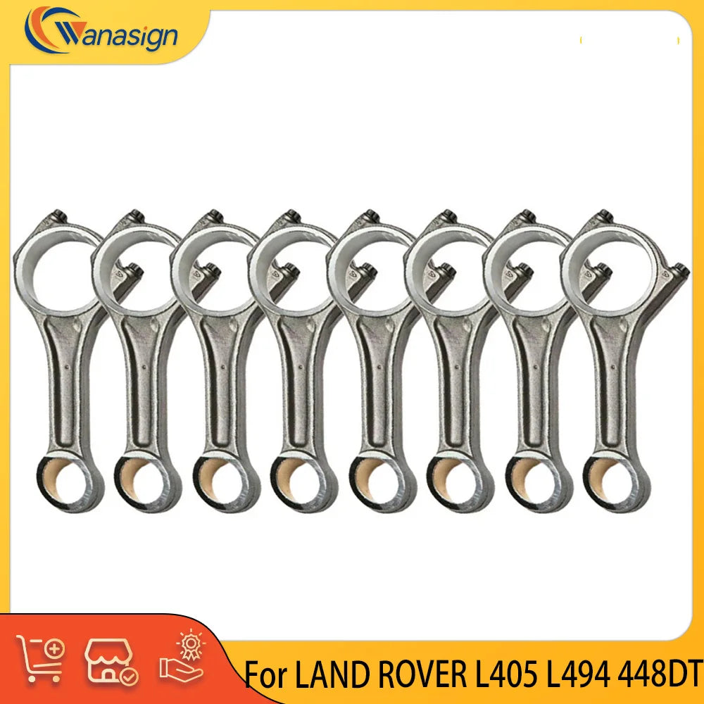Engine Parts Connecting Rod Set Fit 4.4 L V8 Diesel 448DT For LAND ROVER RANGE ROVER 4.4L WG2362019 LRLR035361