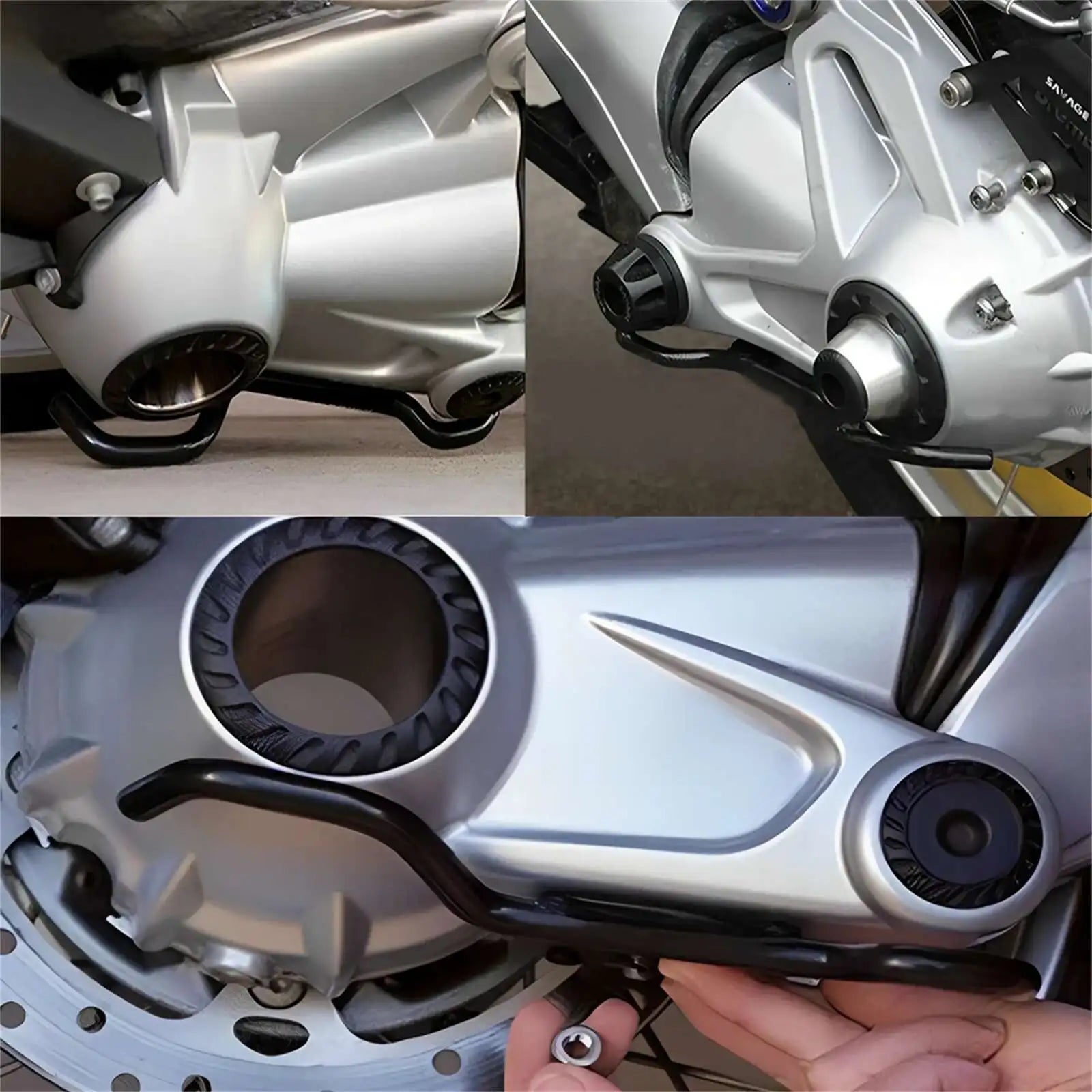 Motorcycle Rear Drive Shaft Final Housing Bottom Falling Protector For BMW R1250GS R 1250 GS R 1200 GS LC R 1250 R RT