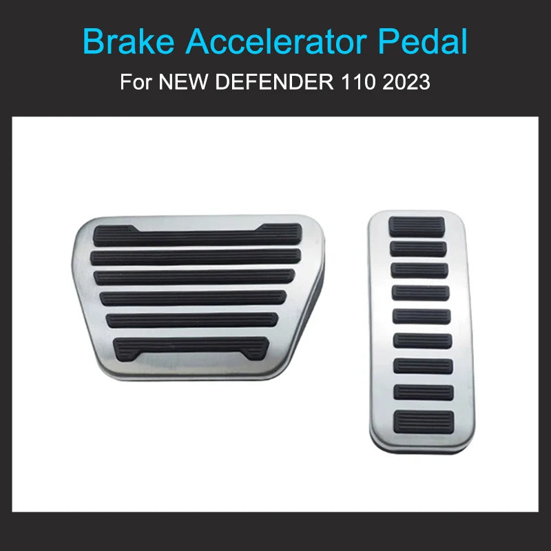 90 110 2020-2024 Non-slip Accelerator Pedal for Defender Upgrade the Brake Accelerator Pedal for Land Rover Defender