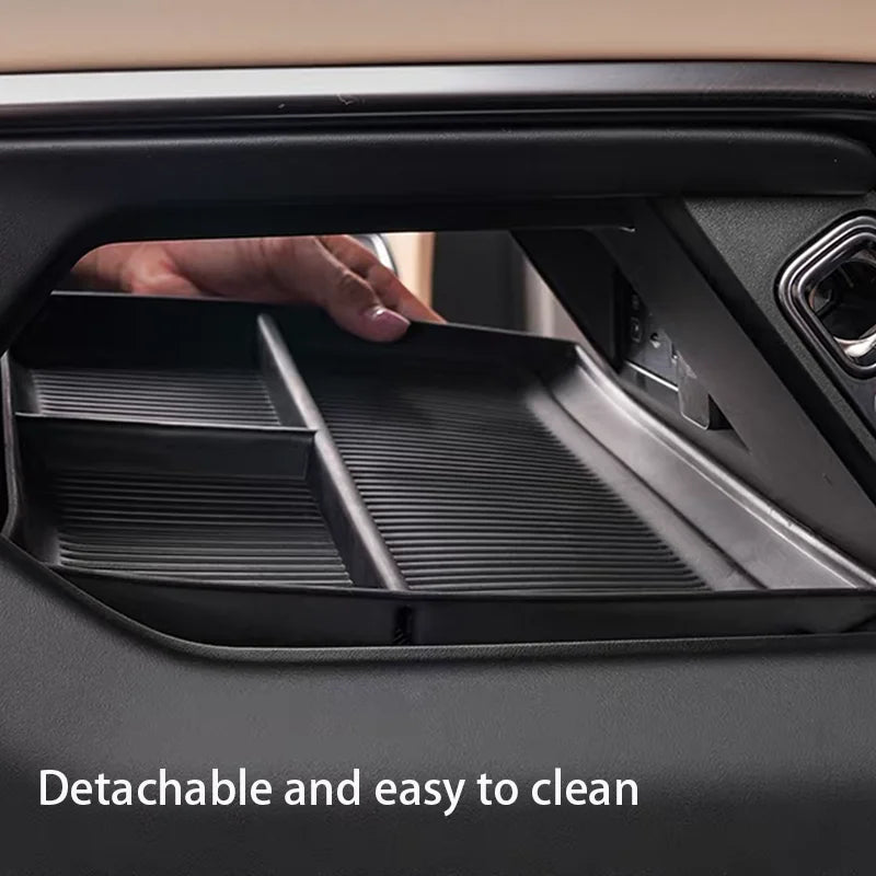 BYD FangChengBao Leopard 8 Denza B8 TPE Storage Box Cushion Under The Central Control Protective Pad For Storage Box Interior