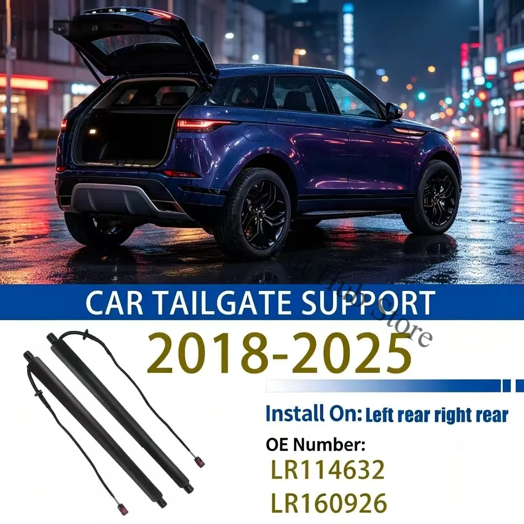 LR114632 LR160926 Tailgate Support Rod Rear Tailgate Strut Electric Support Struts For 2018-2025 L551 RANGE ROVER EVOQUE