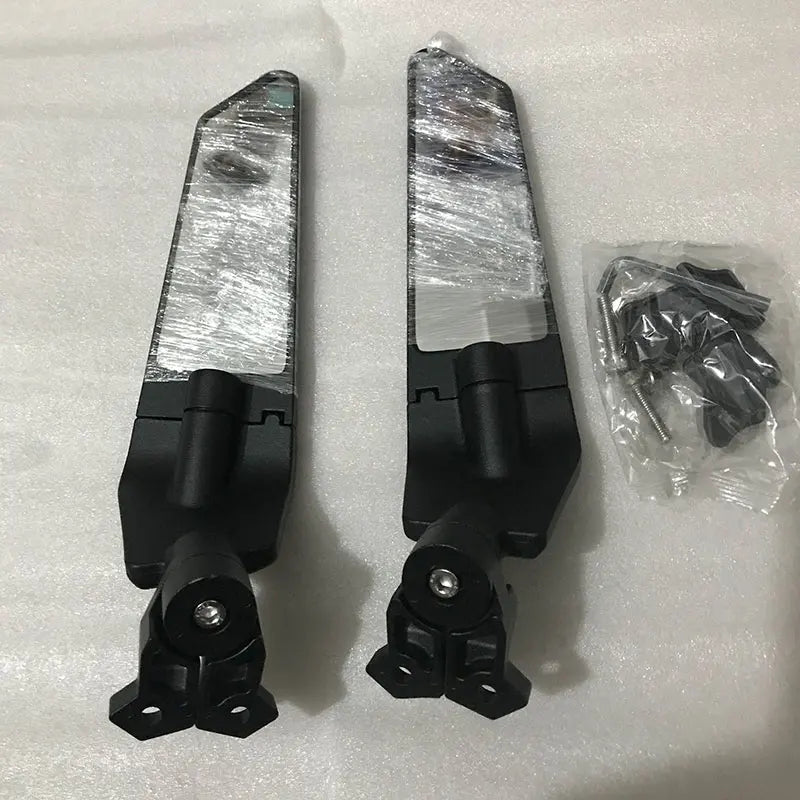 For Ducati Panigale V2 2020 2021 2022 2023 2024 Motorcycle Mirrors Winglets Aerodynamic Wind Side Wings Spoiler Fairing