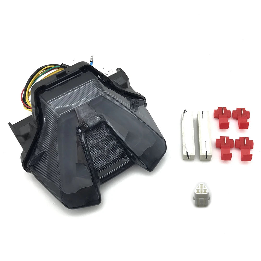 Fits for Yamaha MT 07 MT07 MT-07 ABS FZ07 FZ-07 2020-2024 Motorcycle LED Taillight Rear Brake Turn Signal Integrated Tail Light