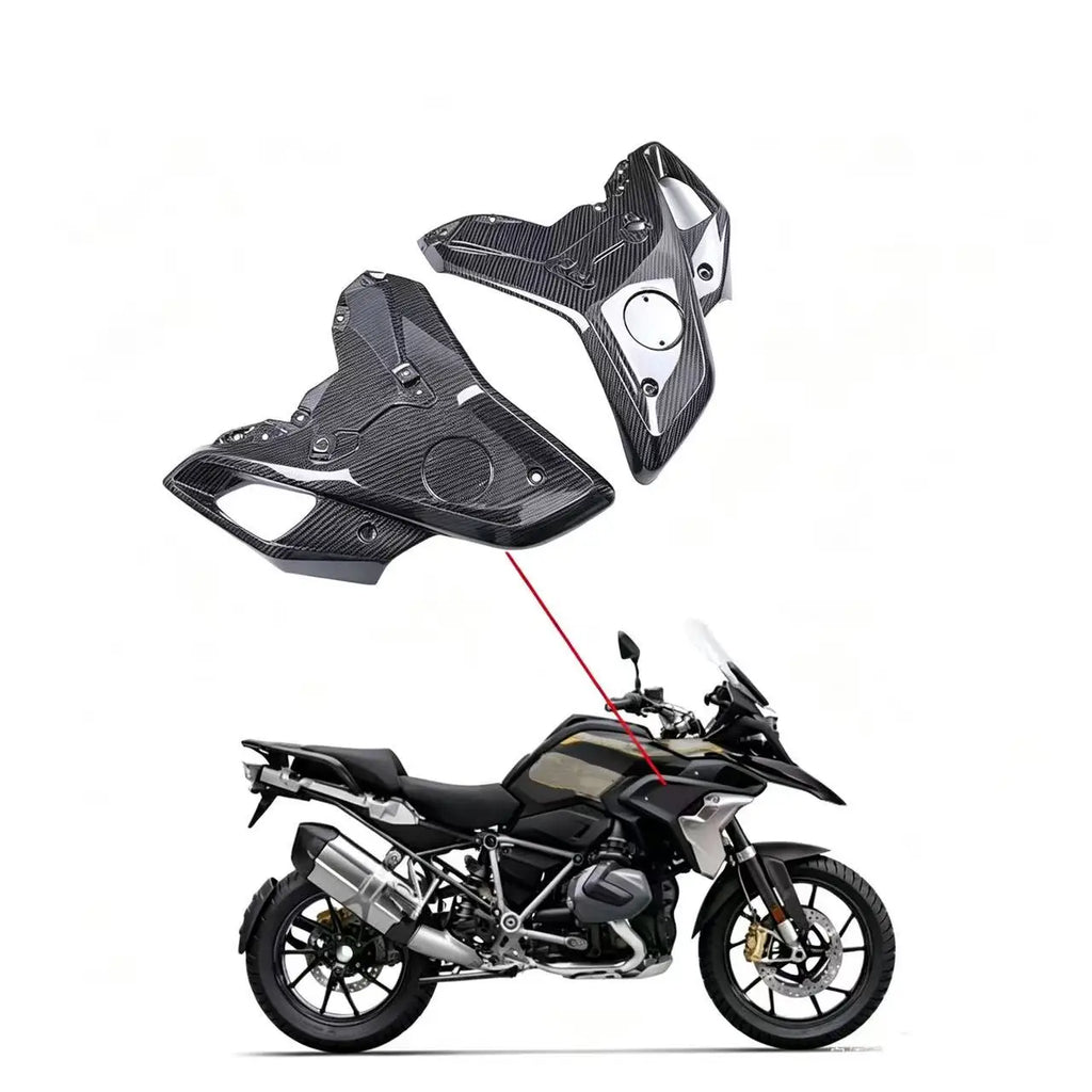 Suitable for BMW R1200GS 1250 GS Waterbird motorcycle modified carbon fiber housing fairing accessories pedal fender