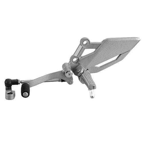 35063-0999 13242-0088 دعامة دواسة رافعة تبديل تروس الدراجة النارية متوافقة مع Kawasaki Ninja 250/R Z250 EX250 EX300 رمادي