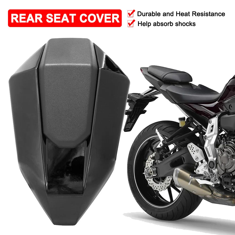 Motorcycle Rear Seat Cover For Yamaha MT-07 FZ-07 MT07 FZ07 2015 2016 2017 Pillion Passenger Solo Seat Back Cover Fairing Cowl