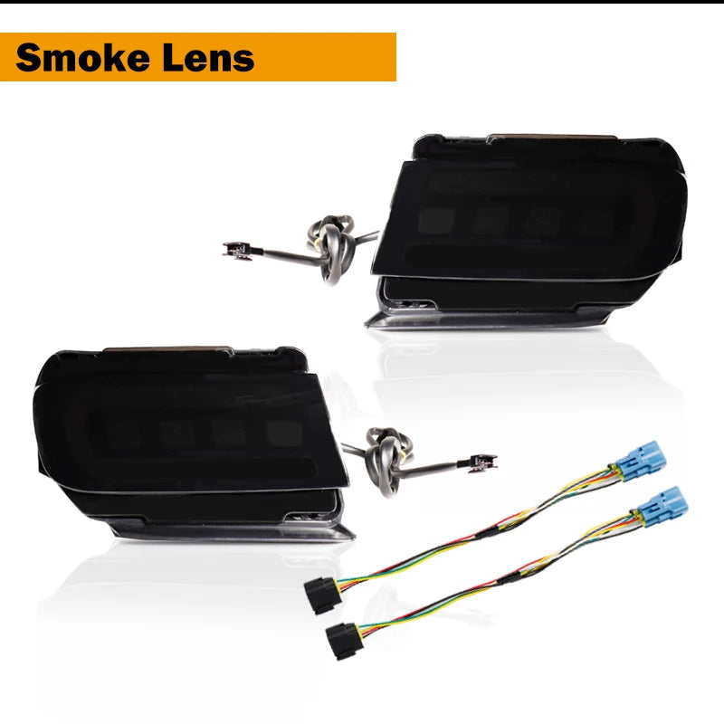 For Toyota Land Cruiser Prado 150 LC150 FJ150 GRJ150 2010 - 2020 Rear Bumper Reflector LED Car Tail Lamp Brake Turn Signal Light
