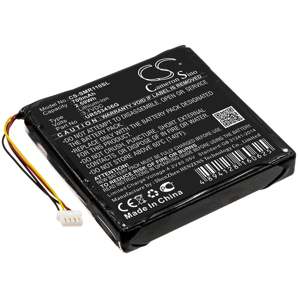 2026 NEW 3.7V 700mAh replacement Rechargeable GPS, Navigator Battery UR553436G for Sigma Rox 11