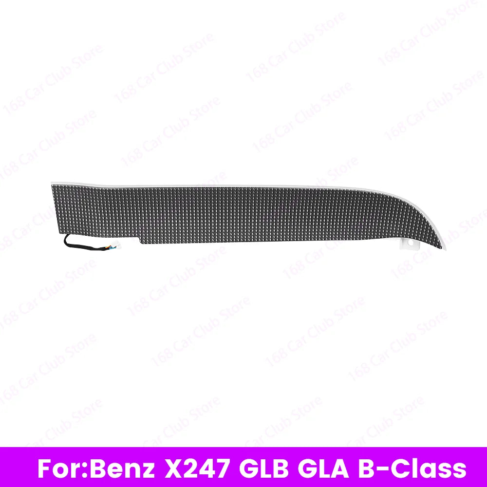 64 Colors Front Passenger Starlight Panel For Mercedes Benz GLB W247 X247 Car B-Class Central Control Panel LED Ambient Light