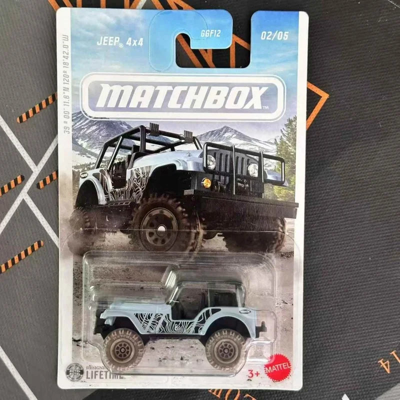 MATCHBOX Diecast Car 1:64 Off-Road Vehicle Set Ford Explorer Jeep Land Rover Toyota Land Cruiser Collectible Model For Kids 3+