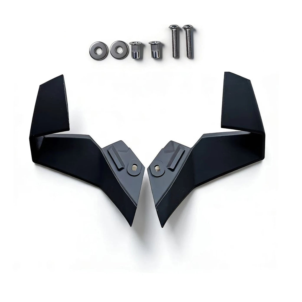 For Kawasaki Ninja ZX-6R ZX636 2024-2025 2026 Motorcycle Winglets Aerodynamic Wind Side Wings Spoiler Fairing