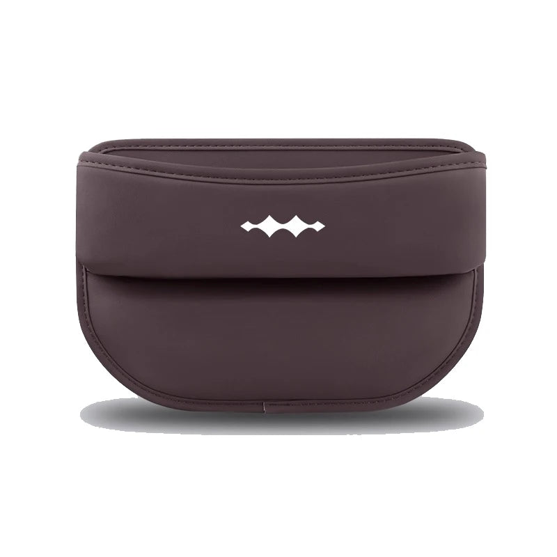 Seat Gap Storage Box for BYD Leopard 5 Leopard 8 Leather Car Seat Gap Pockets Anti-Spill Interior Accessory