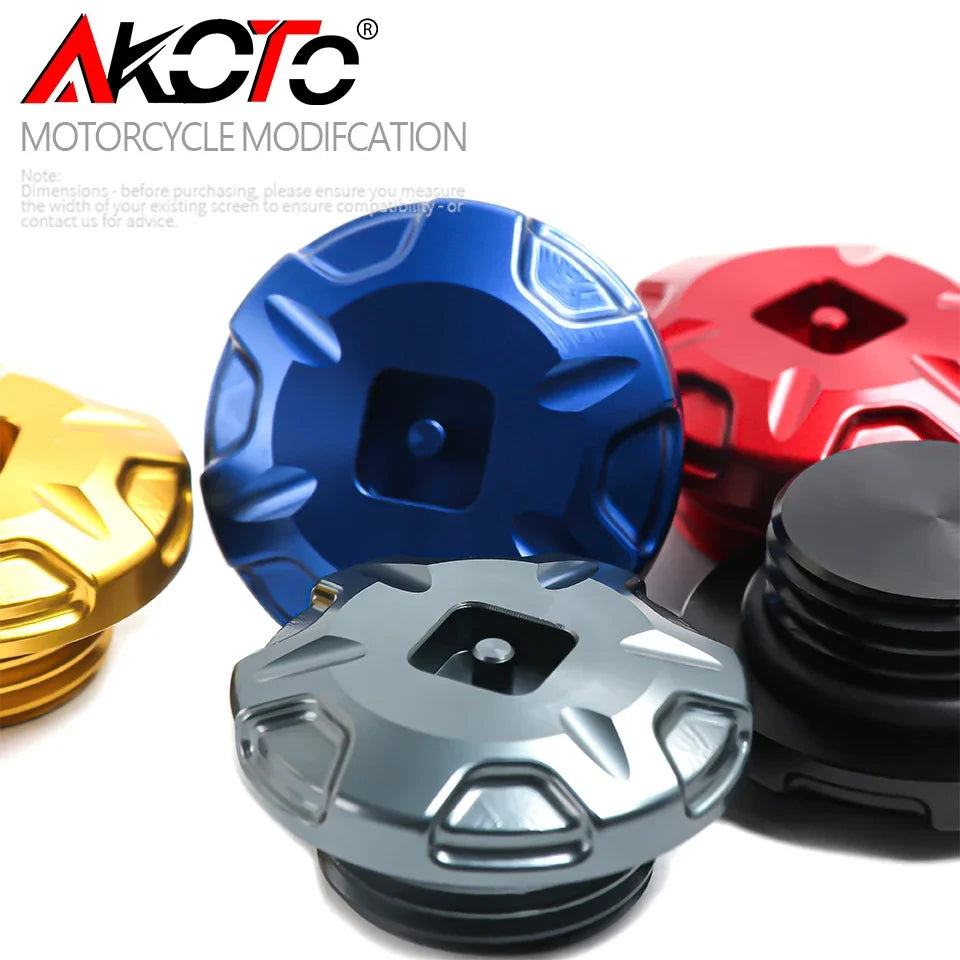 NEW Motorcycles Anti theft Oil Filler Cap Engine Oil Plug Cover For YAMAHA TENERE 700 T7 Tenere700 2017-2024 2023 Accessories