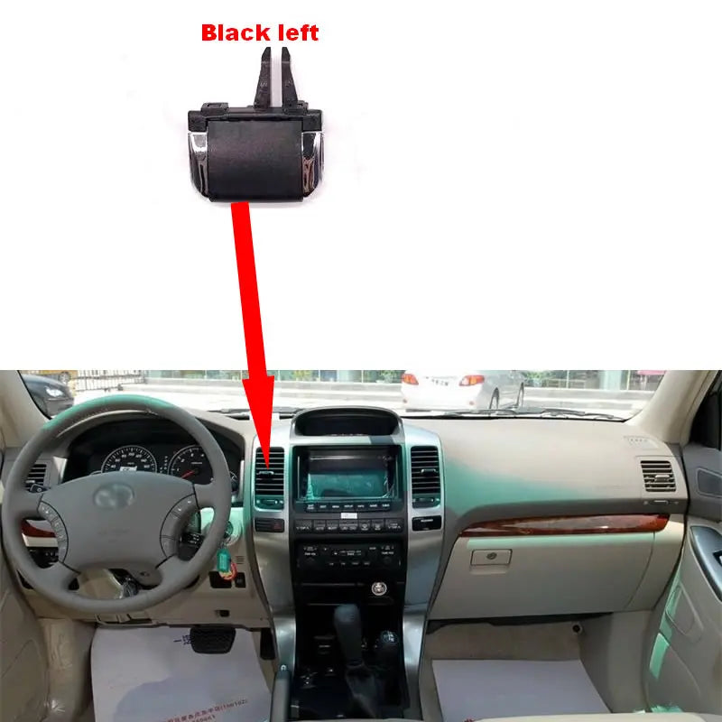 For Toyota Land Cruiser Prado LC120 2003-2009 Air Conditioner Outlet A/C Air Conditioning Vents Tab Clip Repair Kit Accessories