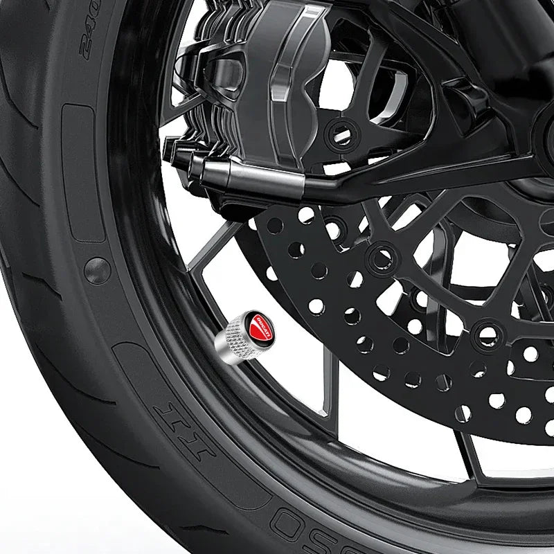 For Ducati Panigale Diavel Superleggera V4 V2 Scrambler Motorcycle CNC Aluminum Wheel Tire Valve caps Airtight cover
