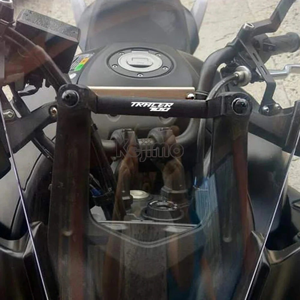 12/22MM For Yamaha Tracer 7 700 GT MT-07 Tracer700GT Phone Holder Stand GPS Navigation Plate Bracket MT07 Motorcycle Accessories