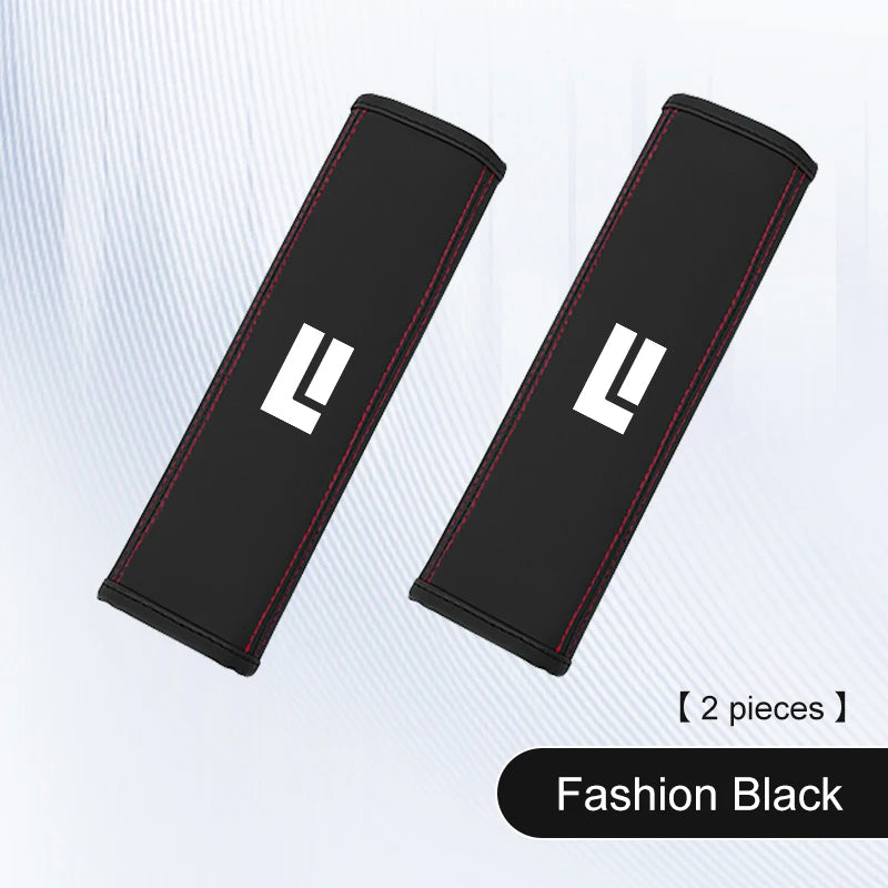 For BAIC Jishi Polestone 01 Rox 01 2023 2025 Leather Car Safety Belt Shoulder Cover Interior Accessories Seat Belt Protector Pad