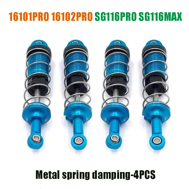 16102PROSCY 16101 PRO  SG116MAX RC Automotive Aluminum Parts Suspension Arm Steering Assembly Drive Shaft Gear Upgrade Metal Kit