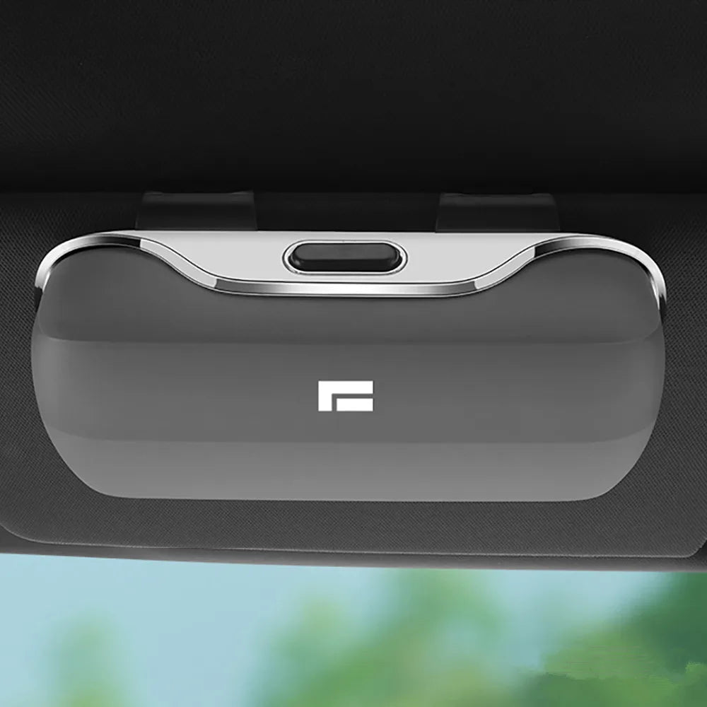 Car Glasses Case Fit For BAIC JISHI Rox Adamas 2026 Car Sunglasses Storage Sunshade Glasses Storage Box Modified Accessories