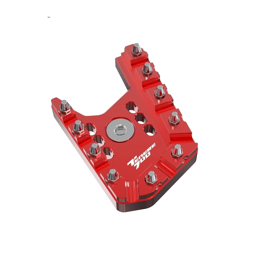 TENERE700 2019-2024 CNC Motorcycle Rear Brake Pedal Step Plate Tip Plate Enlarge FOR YAMAHA TENERE 700 XTZ700 T700 WOLD RAID