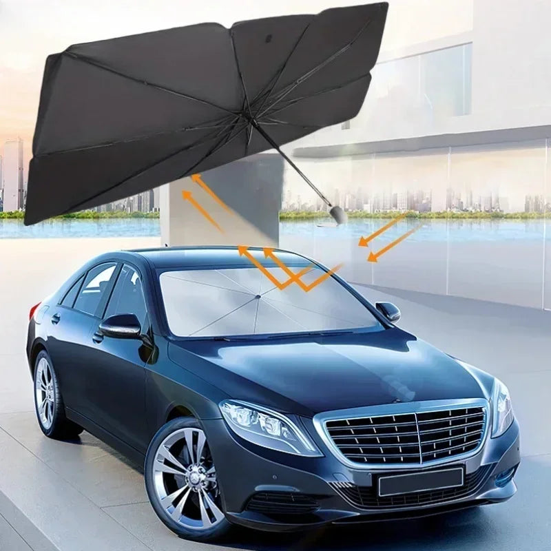 Car Sun Shade,Car Accessories Windshield Sun Shade,Cars Windshield Sun Shade Umbrella,Block UV Rays & Sun Heat Insulation