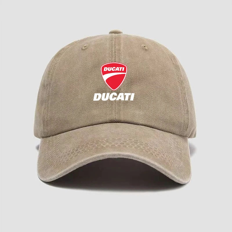 Ducati Car Embroidery Adjustable Vintage Cap Baseball Outdoor Summer Sports Hat for Ducati Monster Panigale Diavel Superleggera