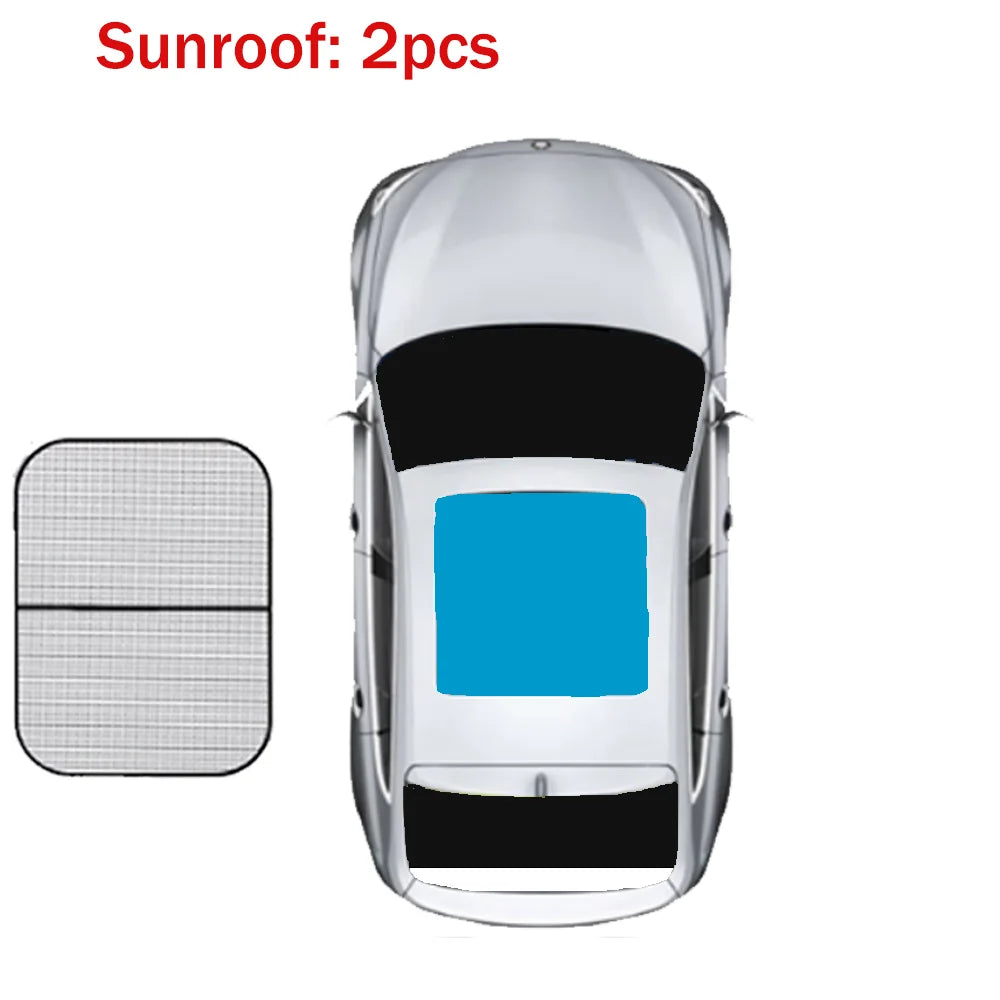 For BYD Sealion 5 DM-i Song Pro SA2 2023~2026 2024 2025 Skylight Sunshade Side Window Windshield Sun Shade Protect Accessories