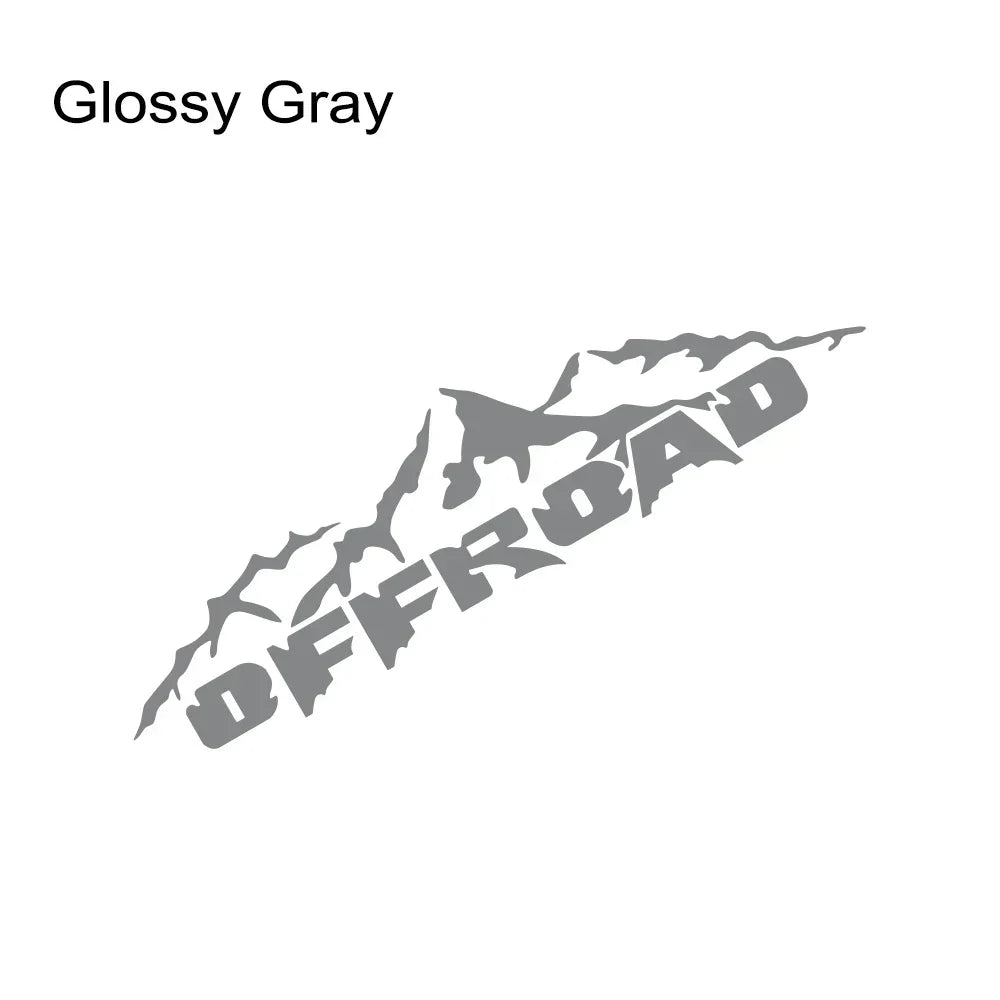 Off Road Car Sticker Truck Pickup Door Vinyl Decal DecorationAccessories For Isuzu Dmax Ford Ranger F150 Toyota Hilux GWM 4x4
