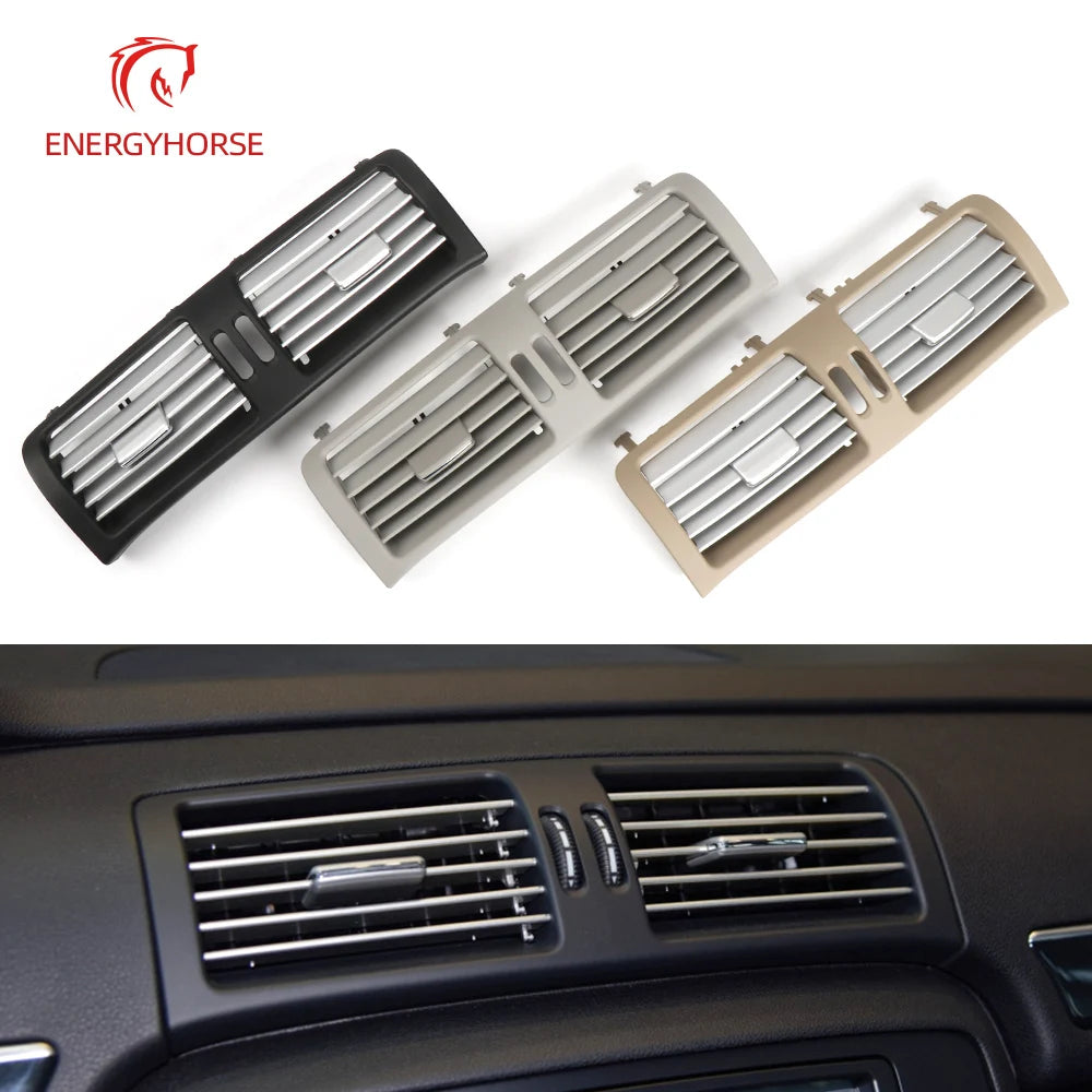 For Mercedes Benz W251 2009-2018 R300 R320 R350 R400 R500 Front Rear Fresh Air Conditioner Chromed AC Vent Outlet Grille Cover