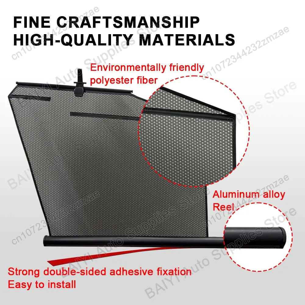 For BYD Dolphin 2021-2025 Car Lifting Window Sunshade Customizable Sun Shade Front Rear Windshield Sunshield Protector Cover