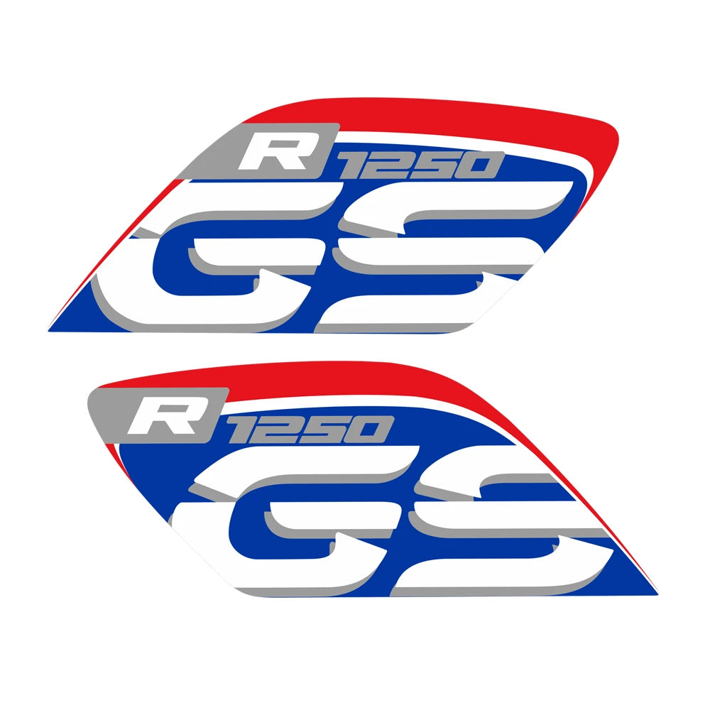 For BMW R1250GS R1250 R 1250 GS HP Rallye Motorcycle Tank Pad Front Nose Beak Fairing Fender Protector Stickers 2019 2020 2021