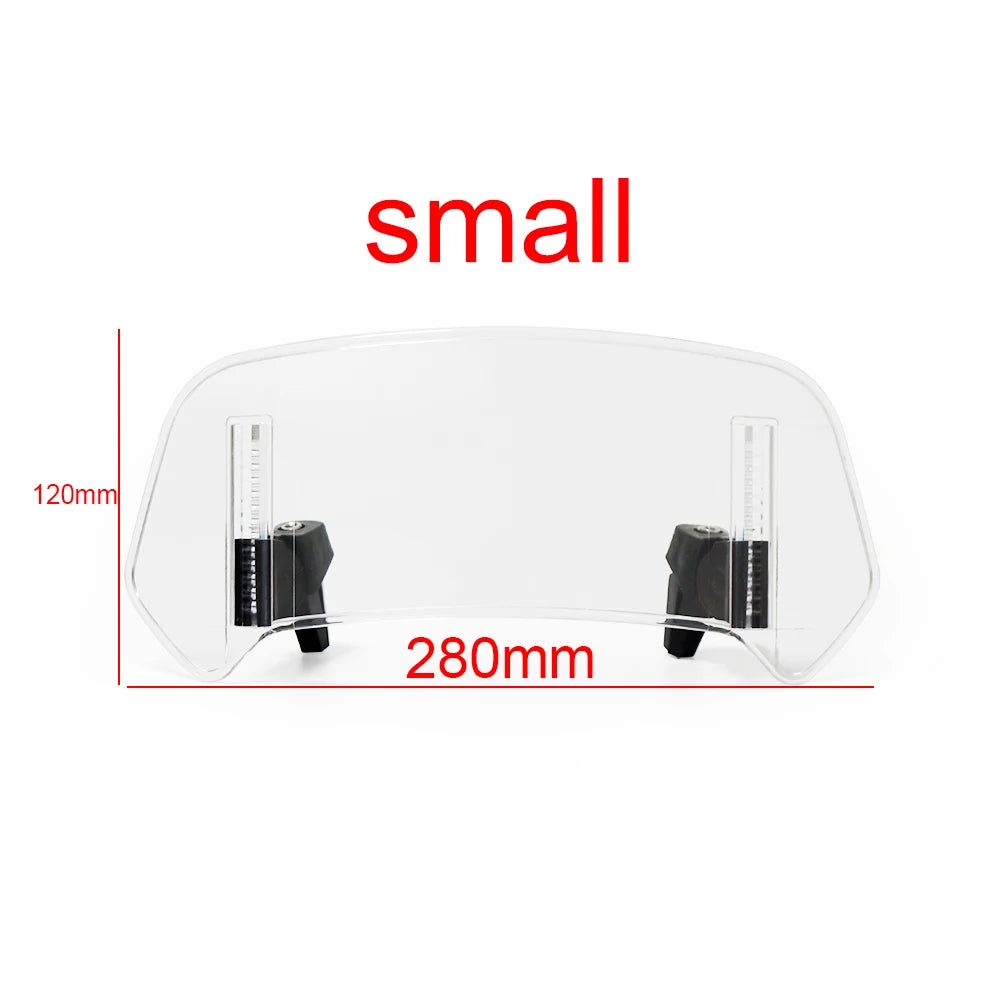 FOR YAMAHA TENERE 700 XMAX 300 250 400 TRICITY 155 125 TMax Lux Max Risen Adjustable Windscreen Windshield Spoiler Air Deflector