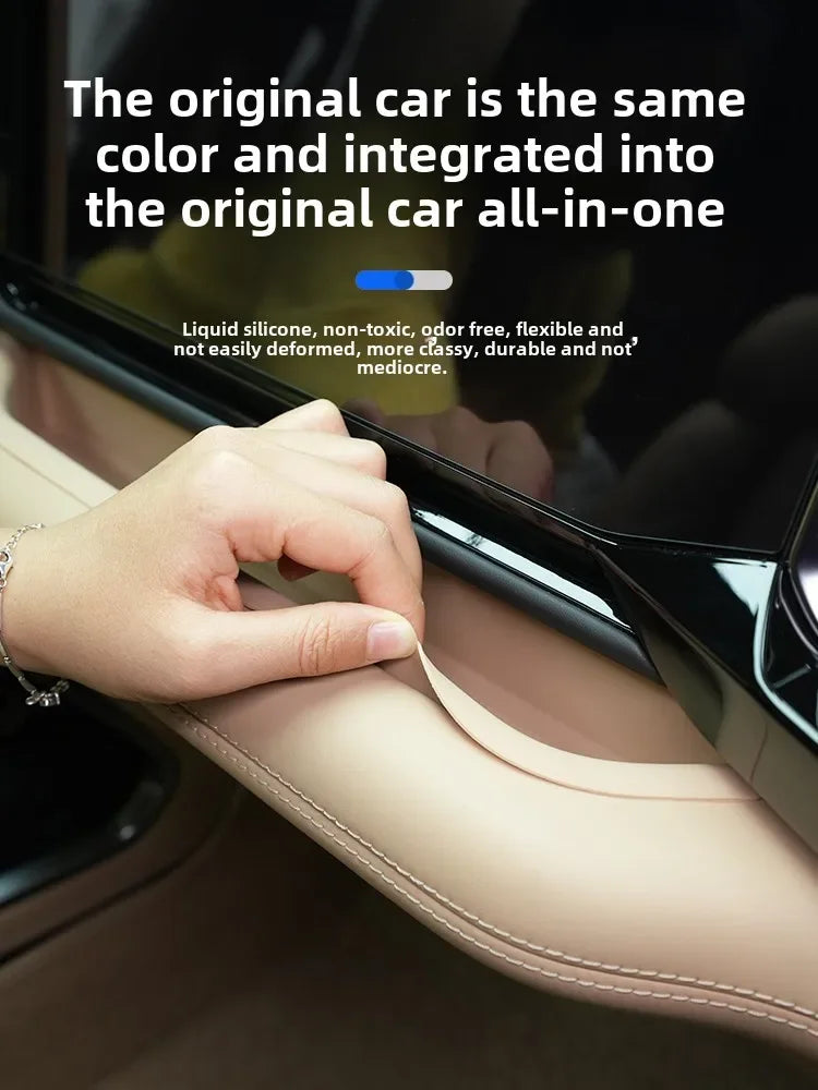 For BYD Leopard 8 2024 2025 Front Passenger Silicone Storage Box Pad Dustproof Console Instrument Organizer Protective Mat