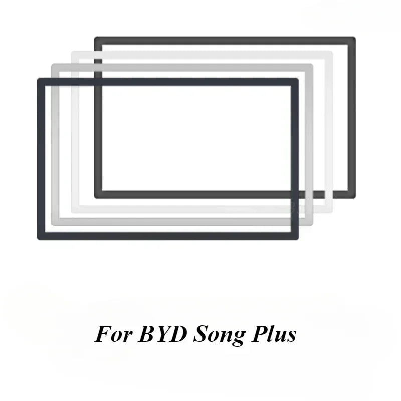 For BYD Seal U Sealion 6 Song Plus DMi/EV Car Navigation Screen Border Protective Case Center Console Pad Frame Protective Pad C