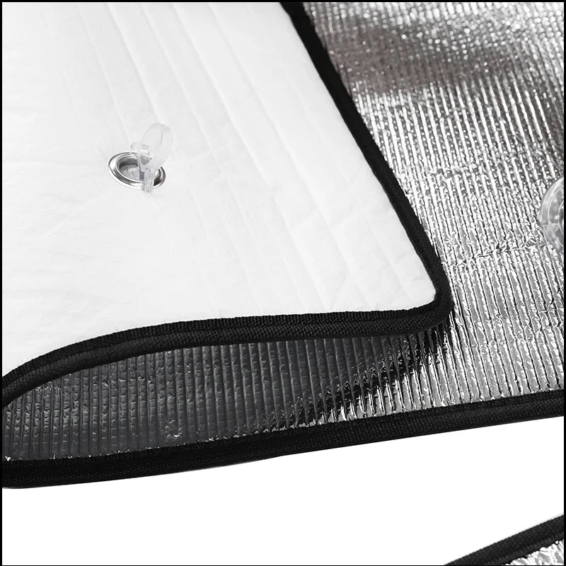 For Land Rover Defender 110 2004-2018 10Pcs Complete Window Sun Shade Kit Aluminium Foil UV Protection Full Set