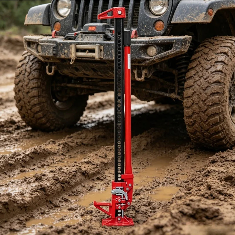 Off-Road Vehicle Rescue Jack Portable Front Bumper Fixer Monkey Climbing Bar Heavy Duty 4x4 SUV Recovery Lifting Tool For