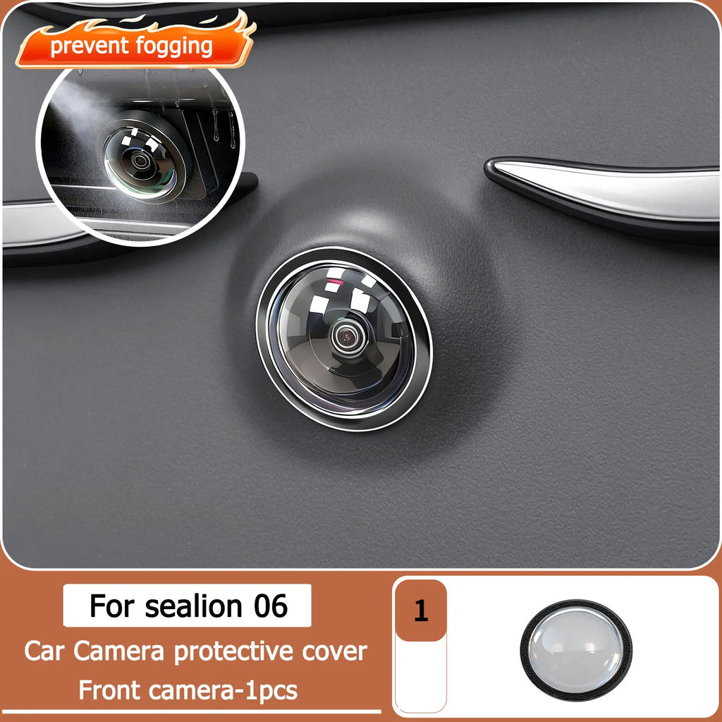 For BYD Sea Lion 06 EV/DM-I Car Camera Protective Cover 360 Lens Protective Cover Rain And Fog Proof Cover Accessories