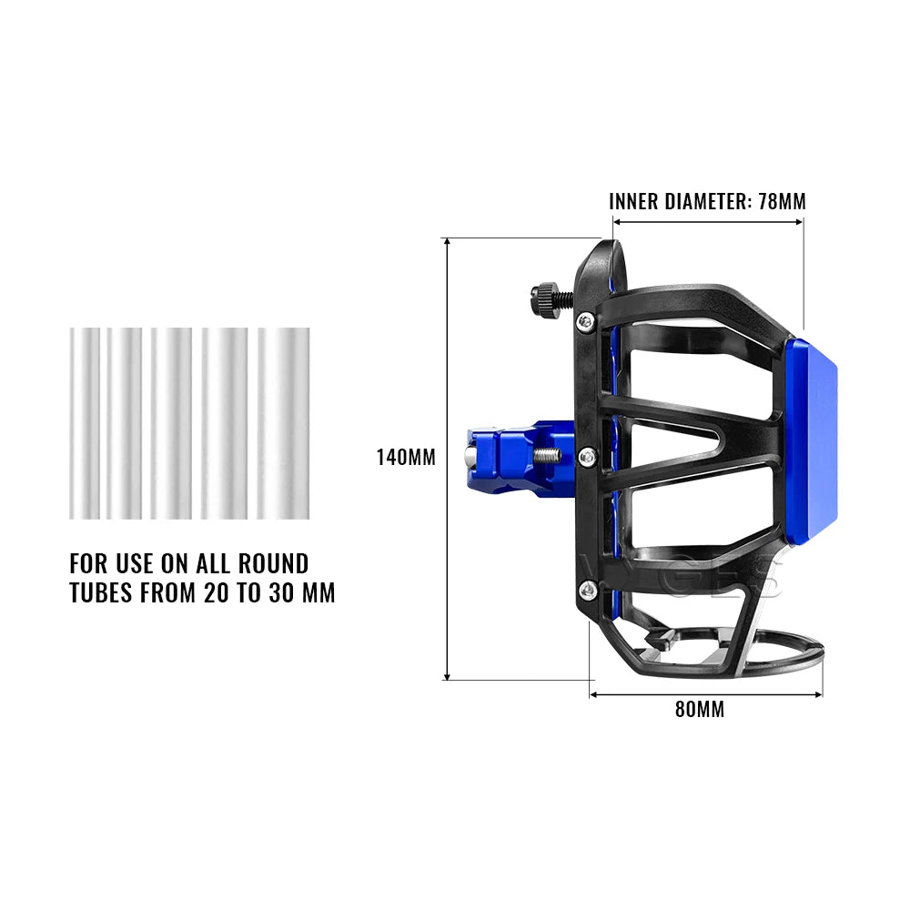 Motorcycle Beverage Water Bottle Cage For Kawasaki NINJA Z1000SX Z 1000 SX Drinks Holder Water Cup Holder