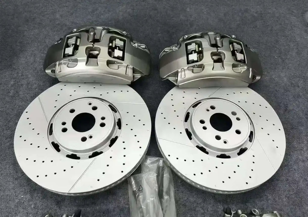 26 Style G63 Front 6 Pot Racing Brake Caliper Kit Complete Rotor Brake System For  W167 W205 For Nissan Altima 2020